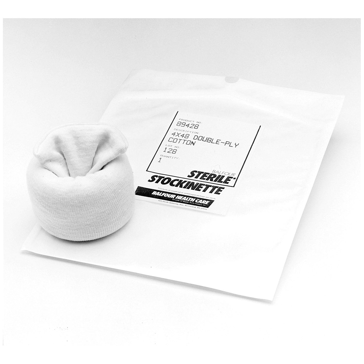 Double-Ply Stockinette, 4" x 48", 20 rl/cs (32 cs/plt)