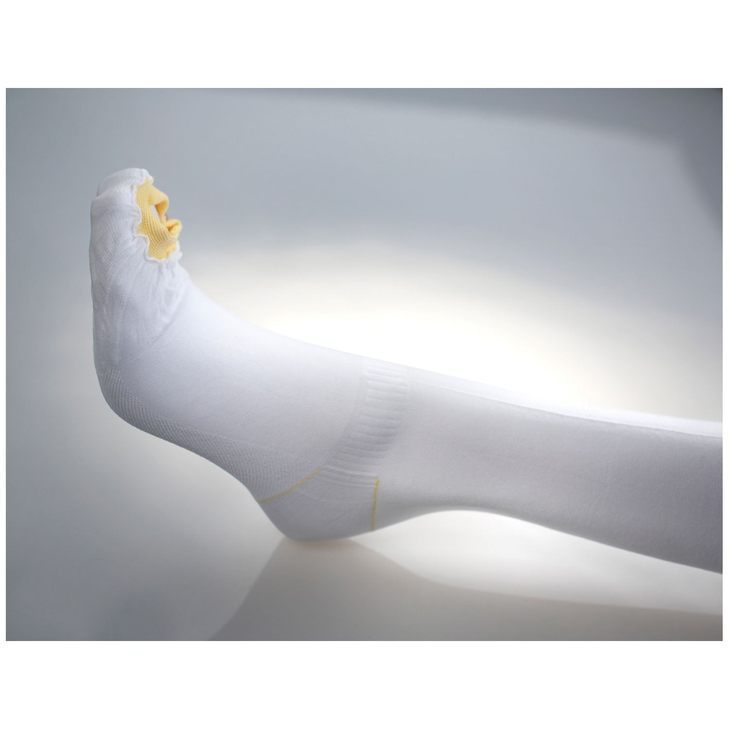 Anti-Embolism Stocking, UltraCARE, Thigh Long Length, Small, Calf Circumference: Up to 12", Thigh Measures: 20"-25", Inseam: 34"-36", Top Color: Blue, Toe Port Color: Yellow, 12/cs
