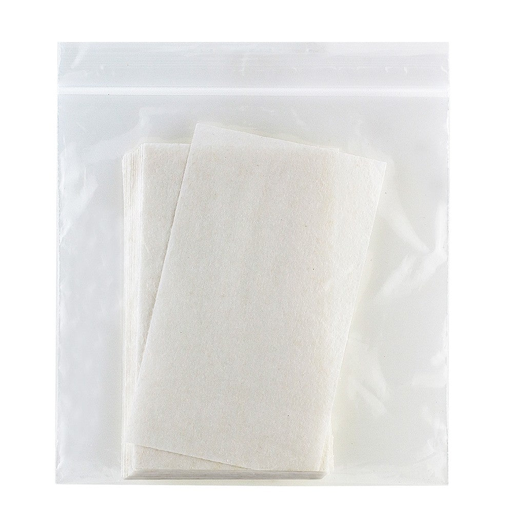 Super Absorbent Pad Inserts, 3 x 5, 80G/m2, White, No Flap, 100/pk, 10 pk/cs