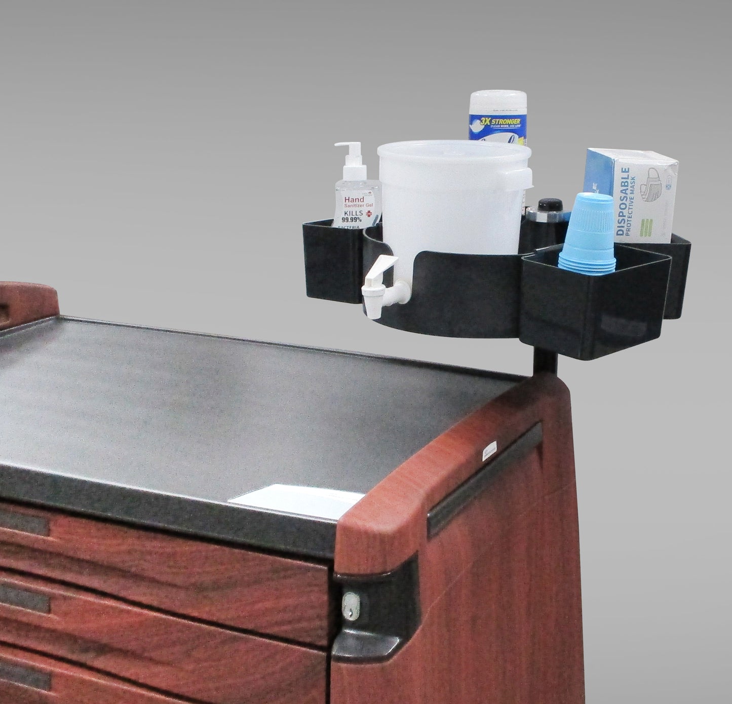 Tray, Organizer, Boston Cherry, for Avalo Cart (DROP SHIP ONLY)