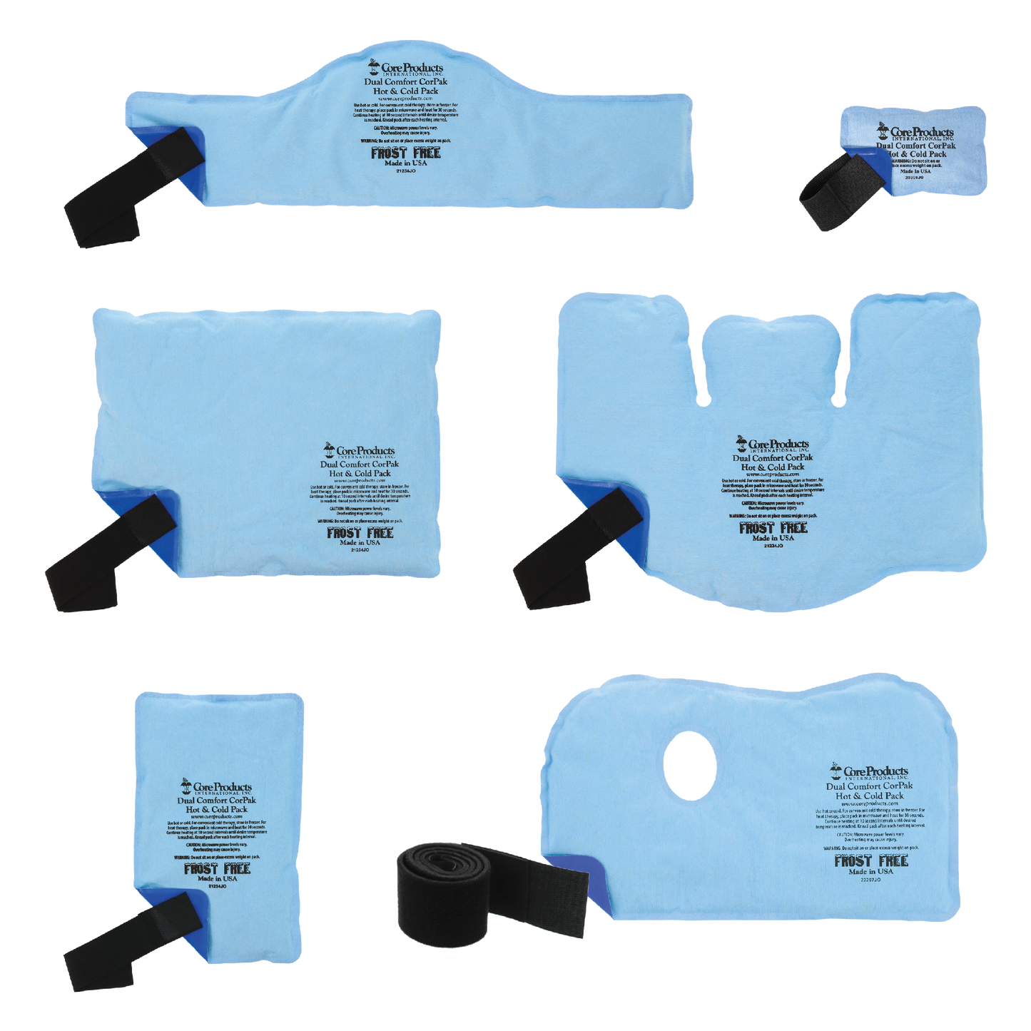 Dual Comfort Hot/Cold Pack, Small, 3 x  5 (8cm x 13cm) 1/pkg