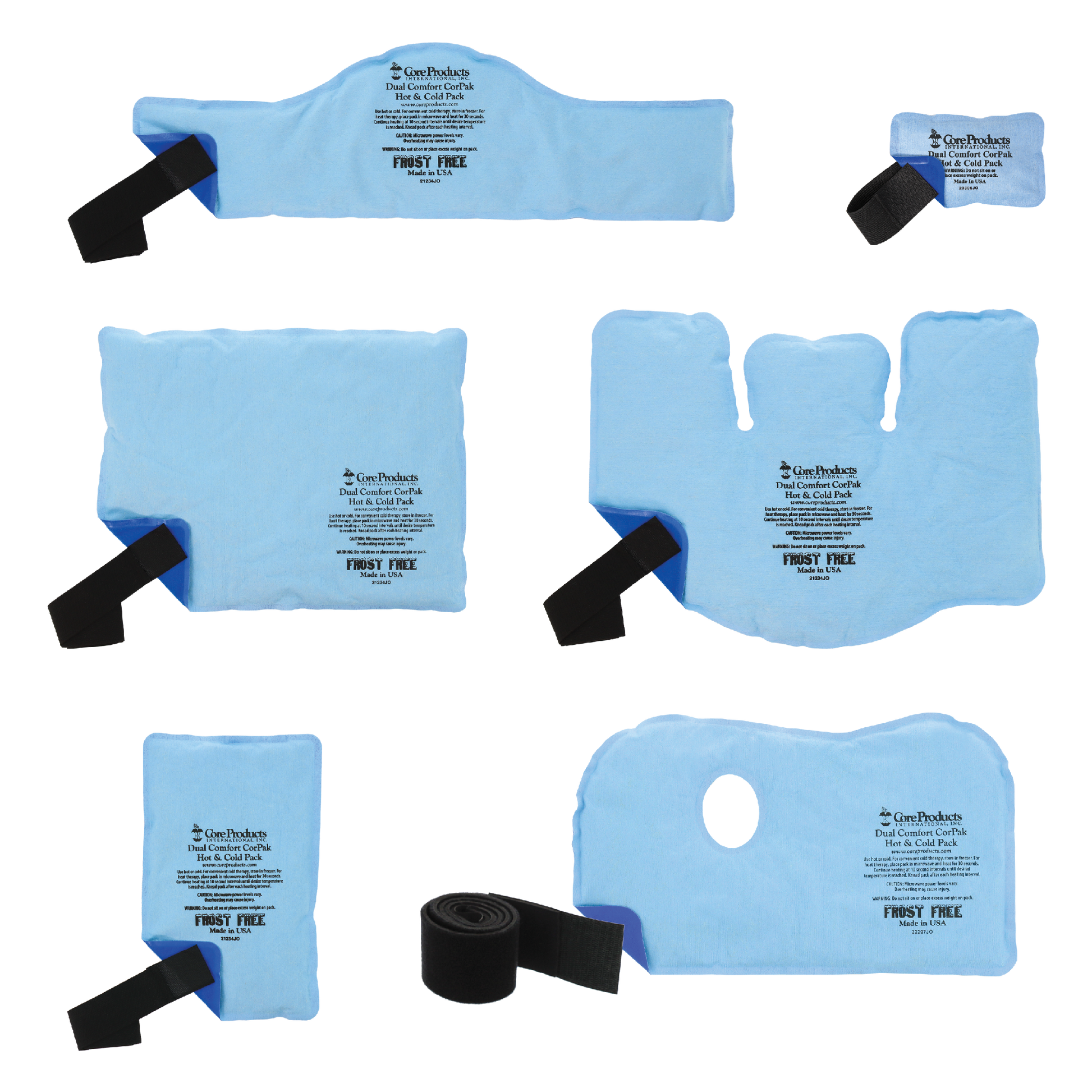 Dual Comfort Hot/Cold Pack, Small, 3 x  5 (8cm x 13cm) 1/pkg