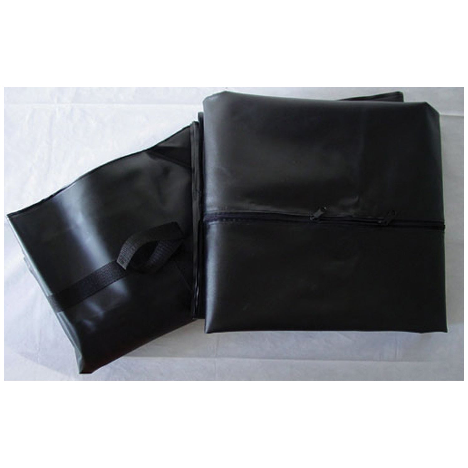 Black Disaster Bag, Straight Zipper with 6 Handles, 36" x 90", 5/cs (42 cs/plt)