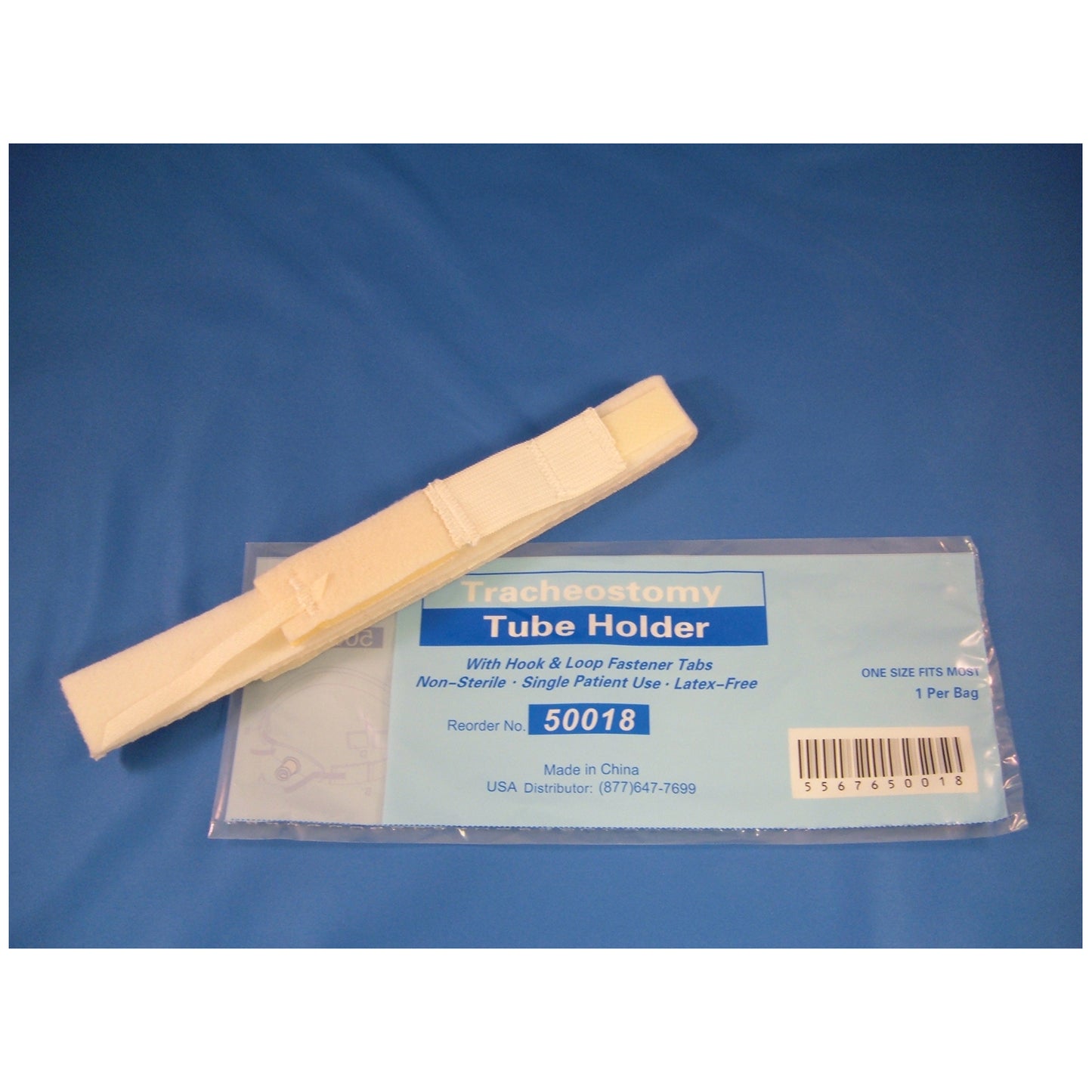 Tracheotomy Tube Holder, Adult, 10/bx
