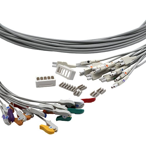 EKG Leadwire set, GE CAM 14, Grabber, 14ct/ea (Not Available For Sale into Canada) (REFURBISHED) (Products cannot be sold on Amazon.com or any other 3rd party site)