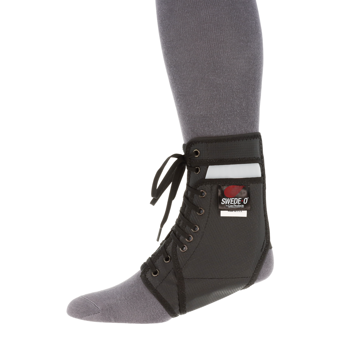 Ankle Support, Standard Tongue without Stabilizers, X-Small, Black (083068)