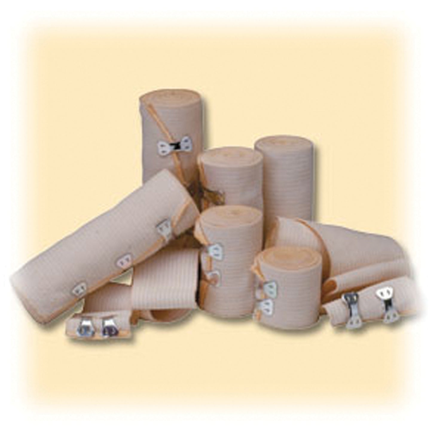 Elastic Bandage, 3" x 5 yds, CONTAINS LATEX, Shrink Wrapped, 10/pk, 5 pk/cs