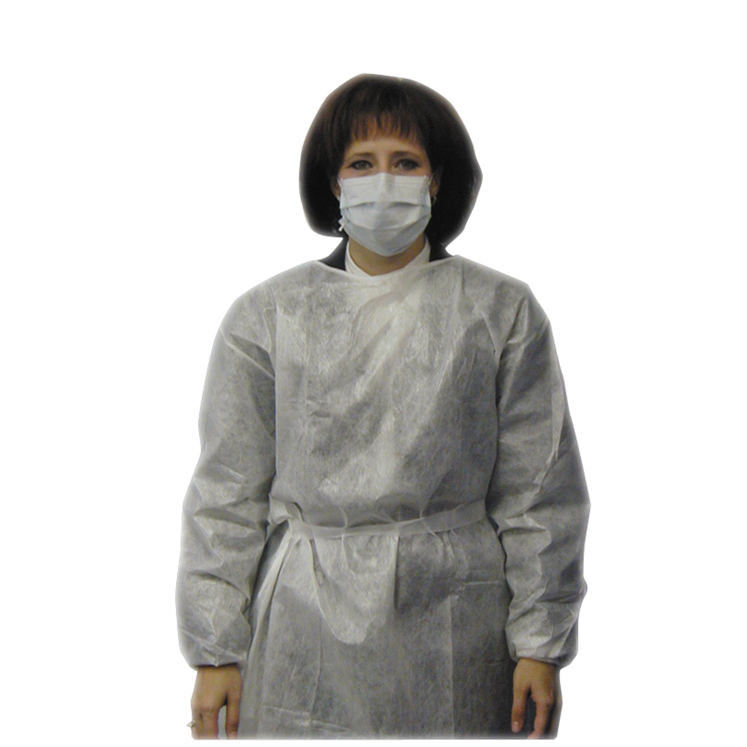 Impervious Gown, X-Large, White, 10/bg, 5 bg/cs