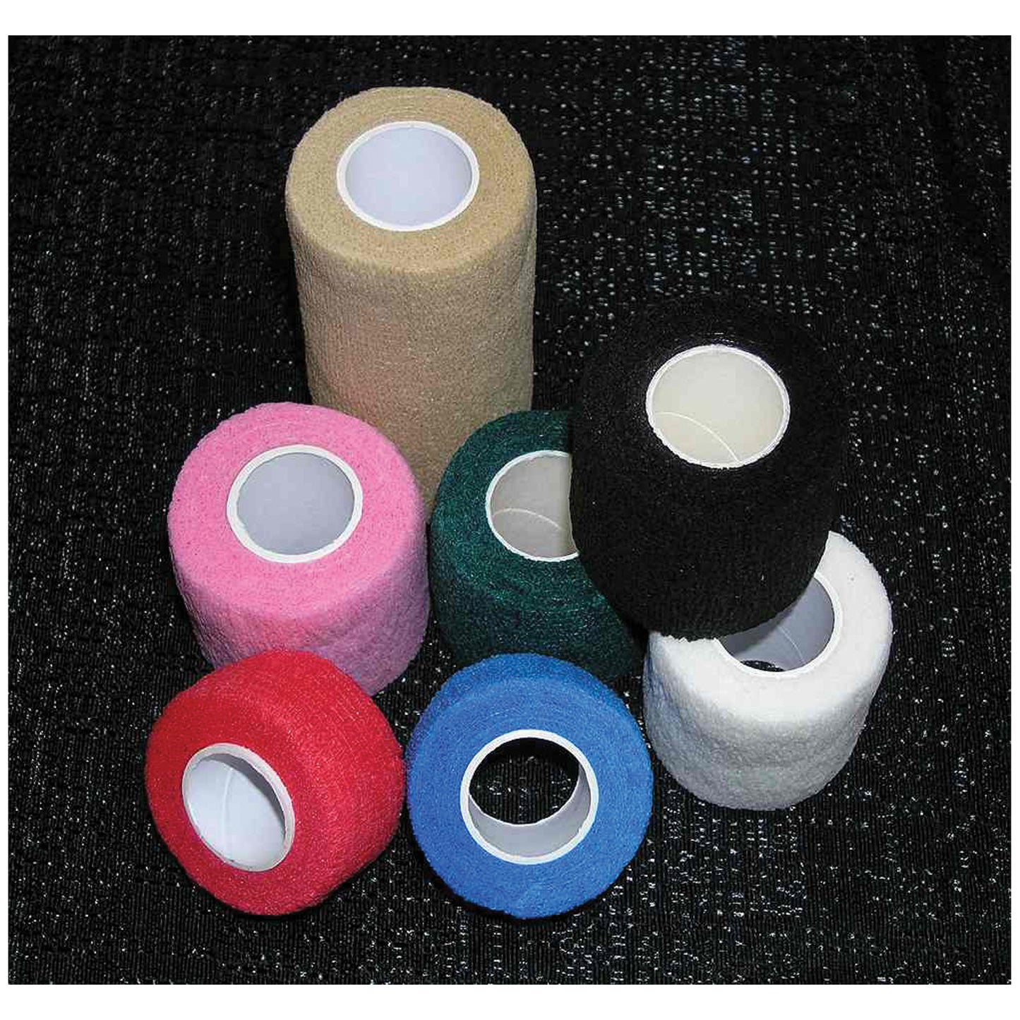 Cohesive Bandage, 3" x 5 yds, Non-Sterile, Tan, Individually Wrapped, Latex Free (LF), 24/bx