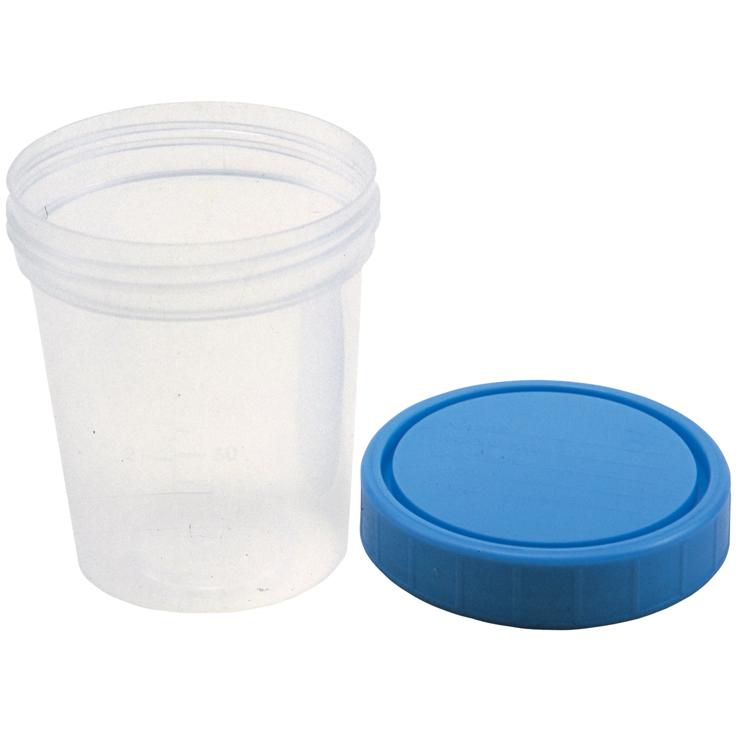 Specimen Container, Screw On Lid, 4 oz, Non-Sterile, 25/slv, 20 slv/cs (30 cs/plt)