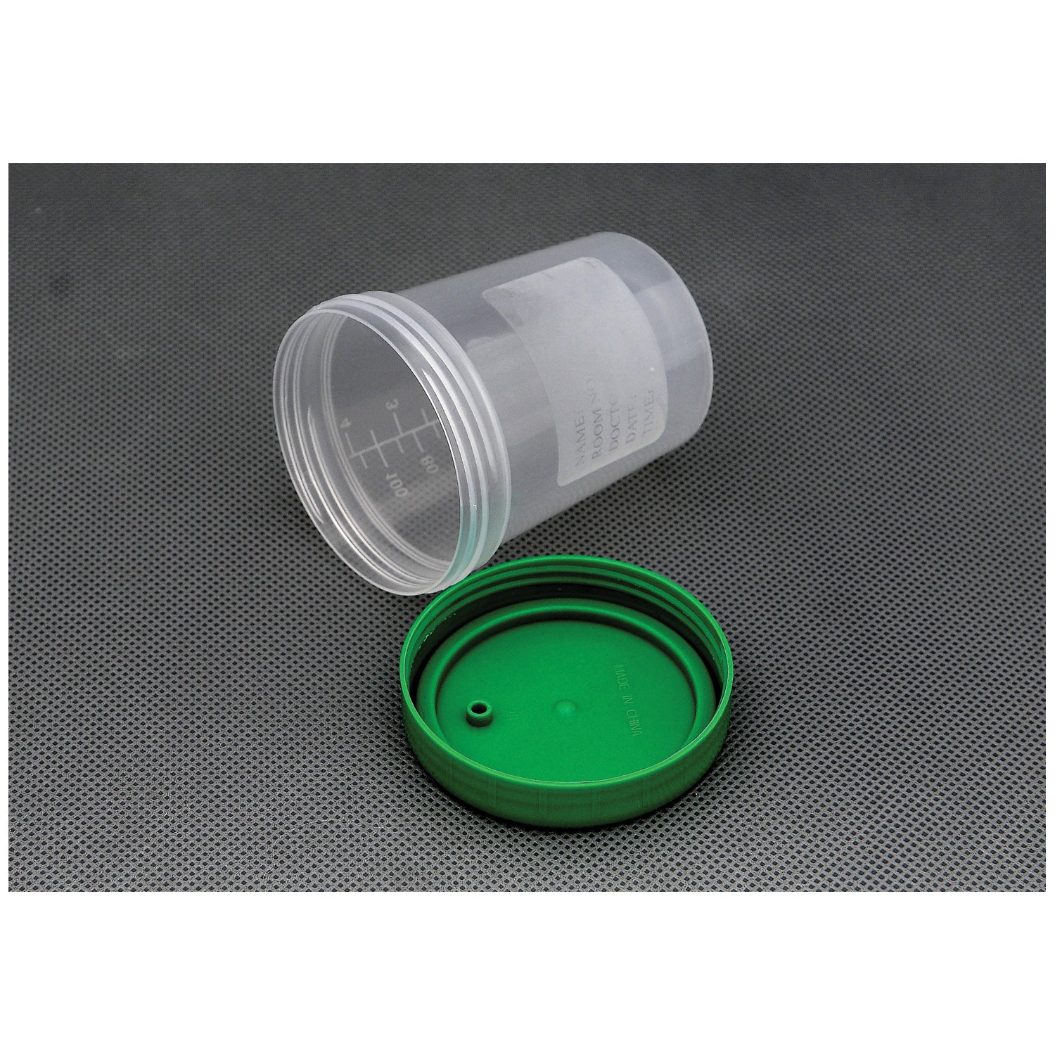 Specimen Container, Sterile, 4 oz, Screw On Lid, Individually Packaged in Form Fill Seal Package, 100/cs
