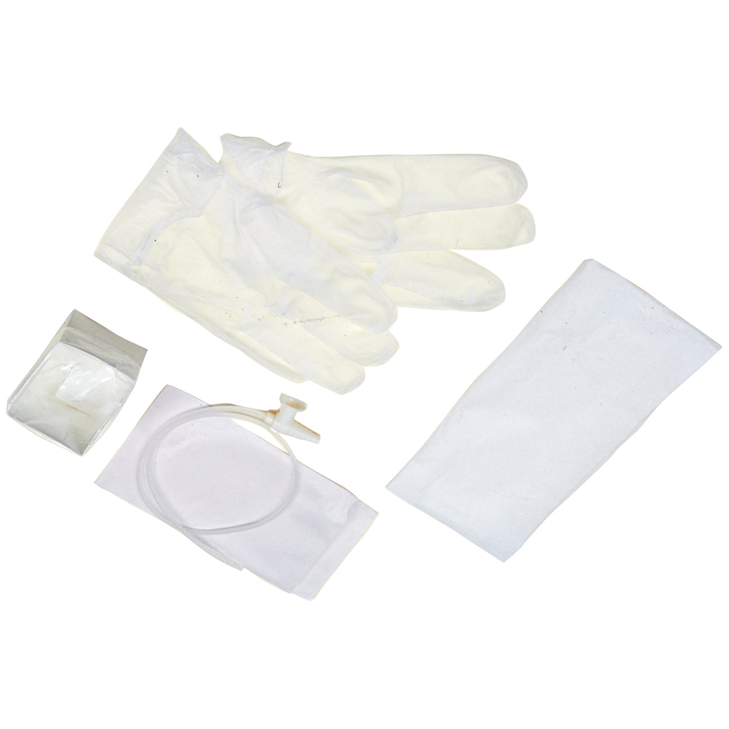 Catheter Kit, 16FR, Pop-Up Solution Cup & 1 pr of Vinyl Gloves, 50/cs