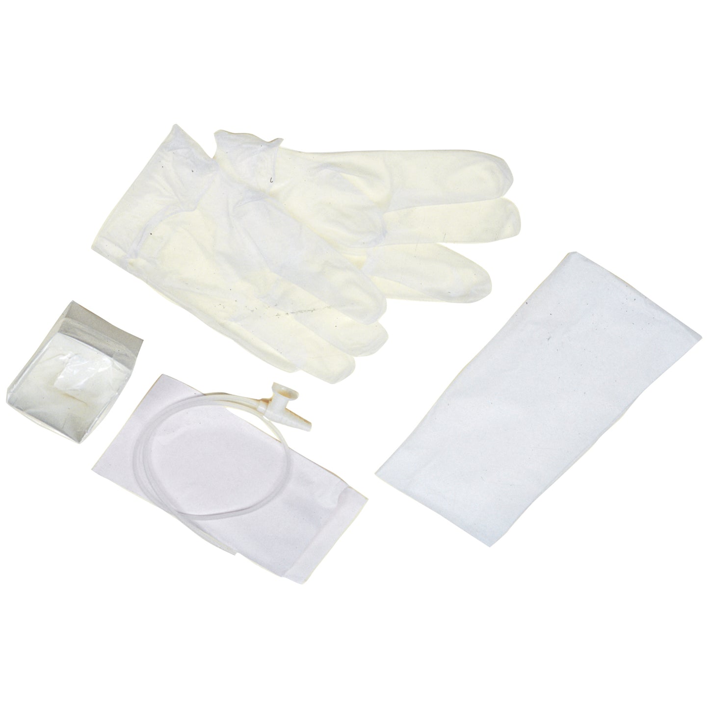 Graduated Catheter Kit, 10FR, Pop-Up Solution Cup & 1 pr of Vinyl Gloves, 50/cs