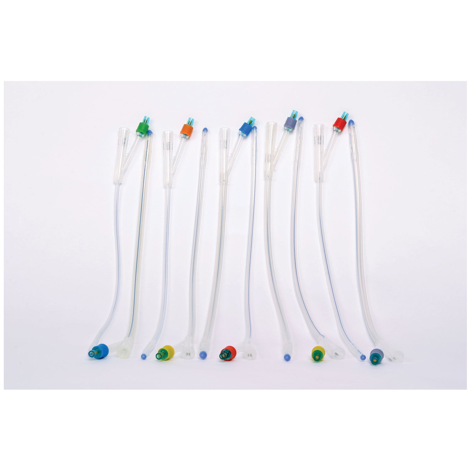 Foley Catheter, 100% Silicone, 12FR x 5cc Balloon, 2-Way, Sterile, Latex Free (LF), 10/bx
