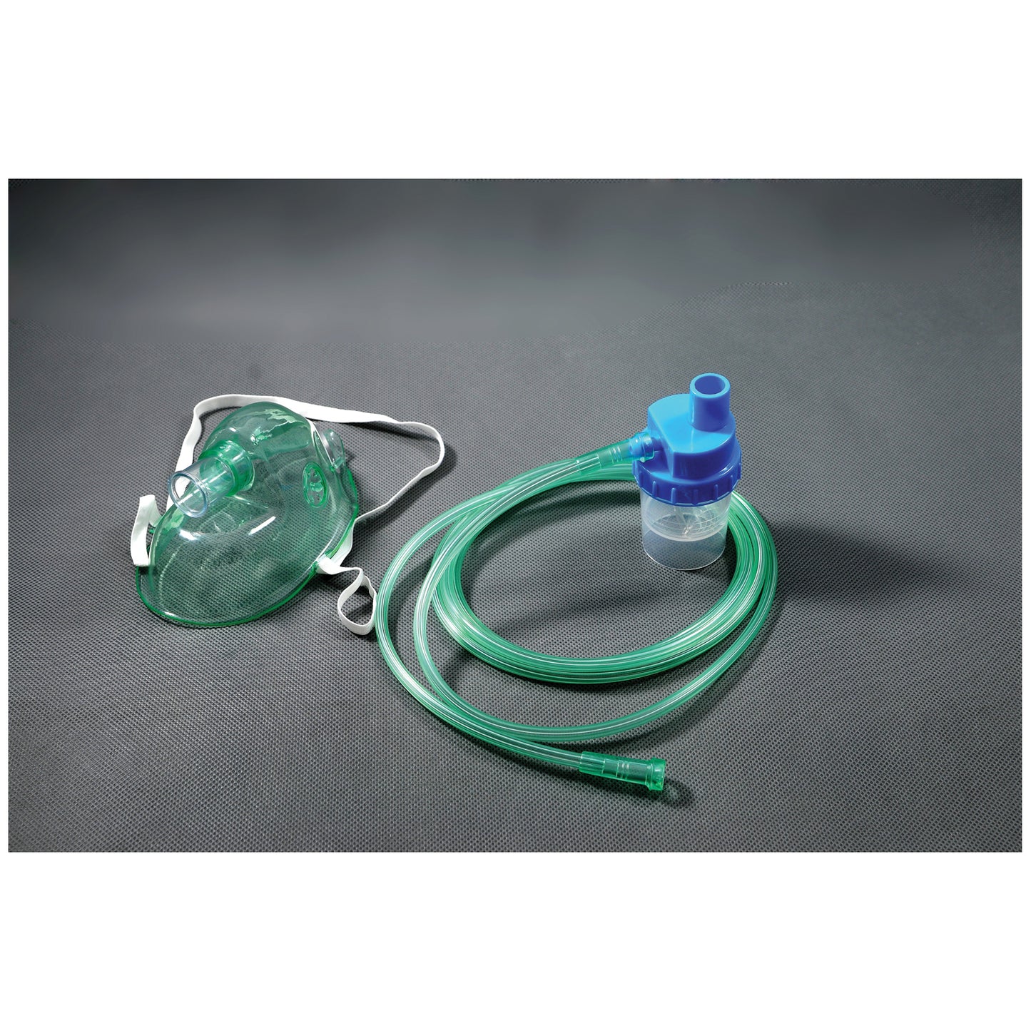 Oxygen Mask, Non-Rebreather, Pediatric with 7 ft Tubing, Reservoir Bag, 50/cs