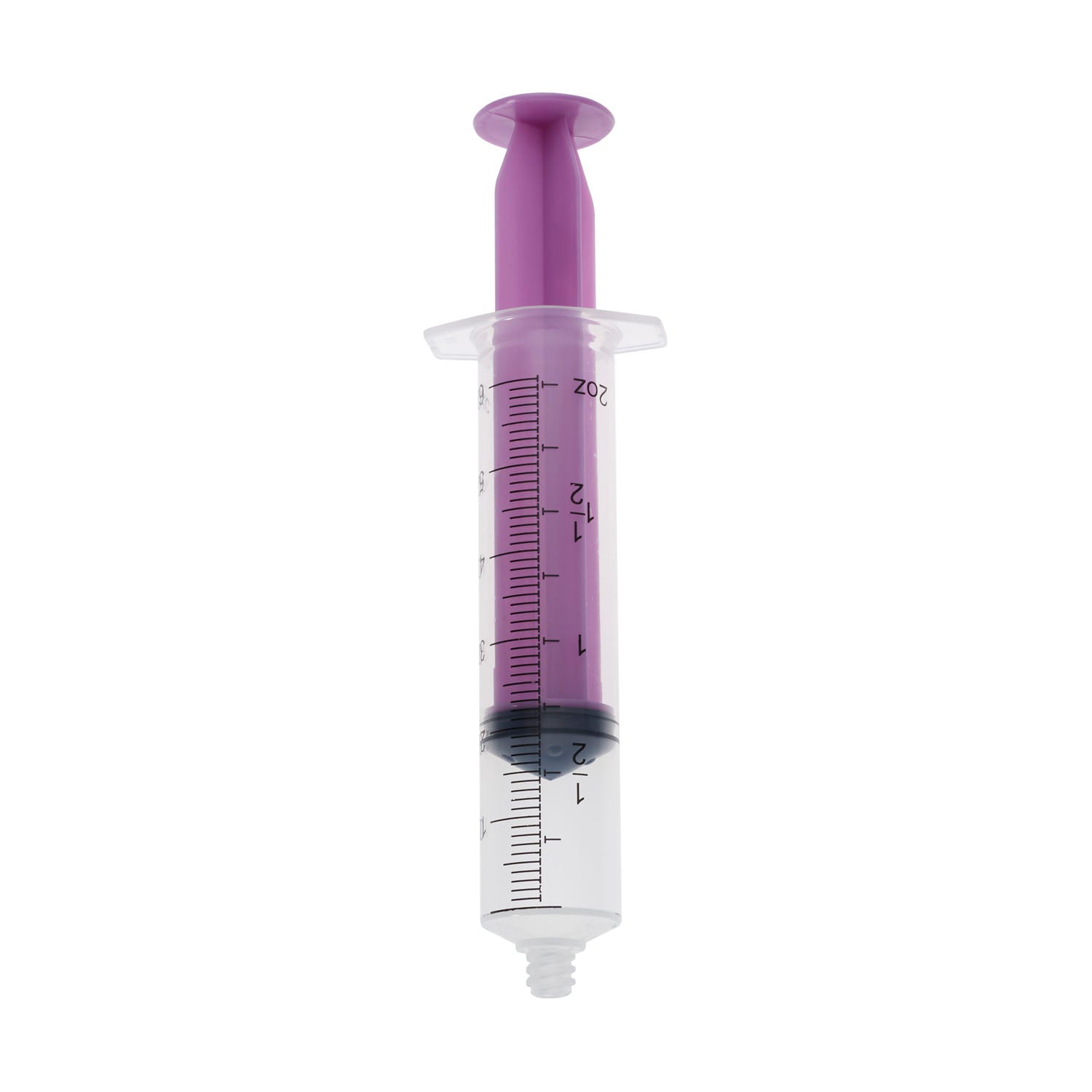 Flat Top Piston Syringe with ENFit Tip, 60cc, Sterile, 50/cs