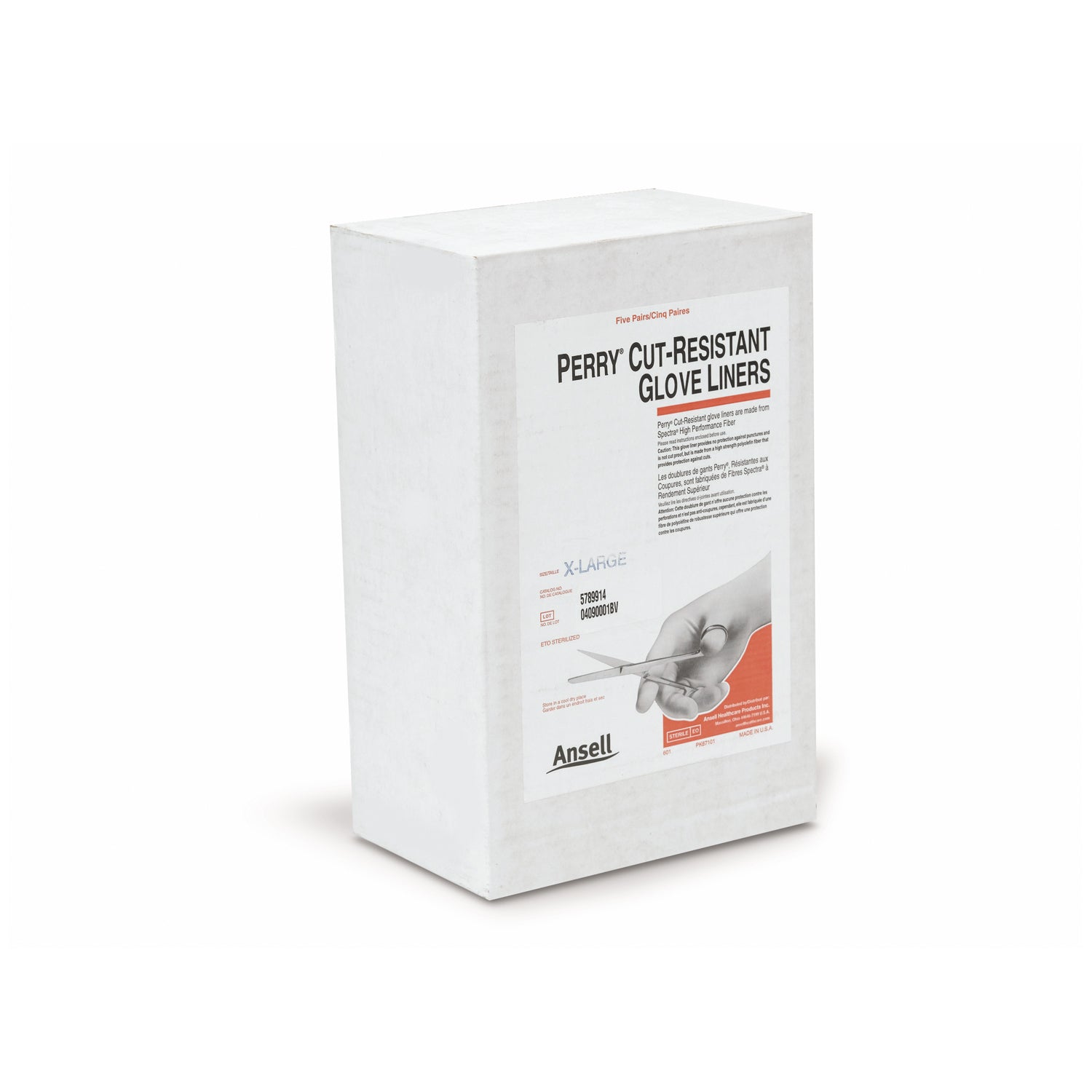 Cut-Resistant Gloves, Large (8 - 8_), 5 pr/cs (US Only)