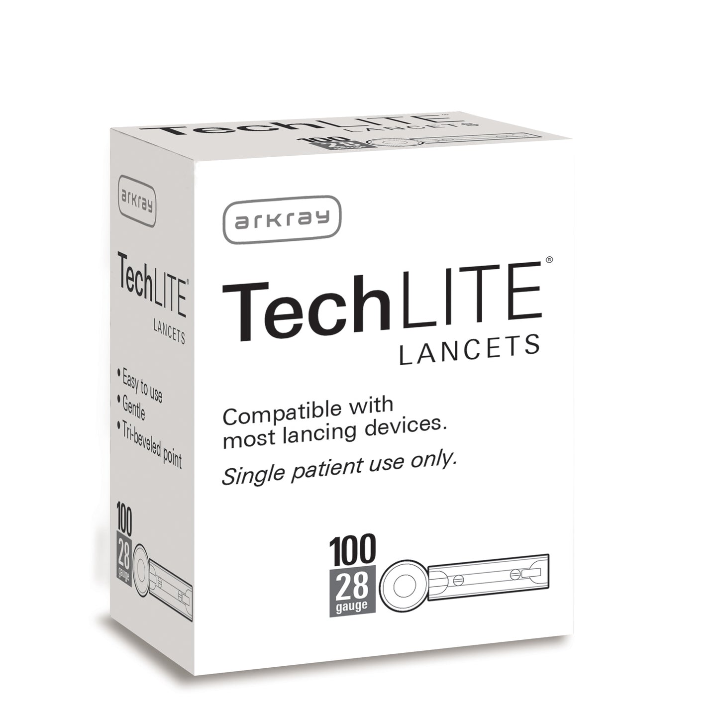 Lancet, 28G, 100/bx