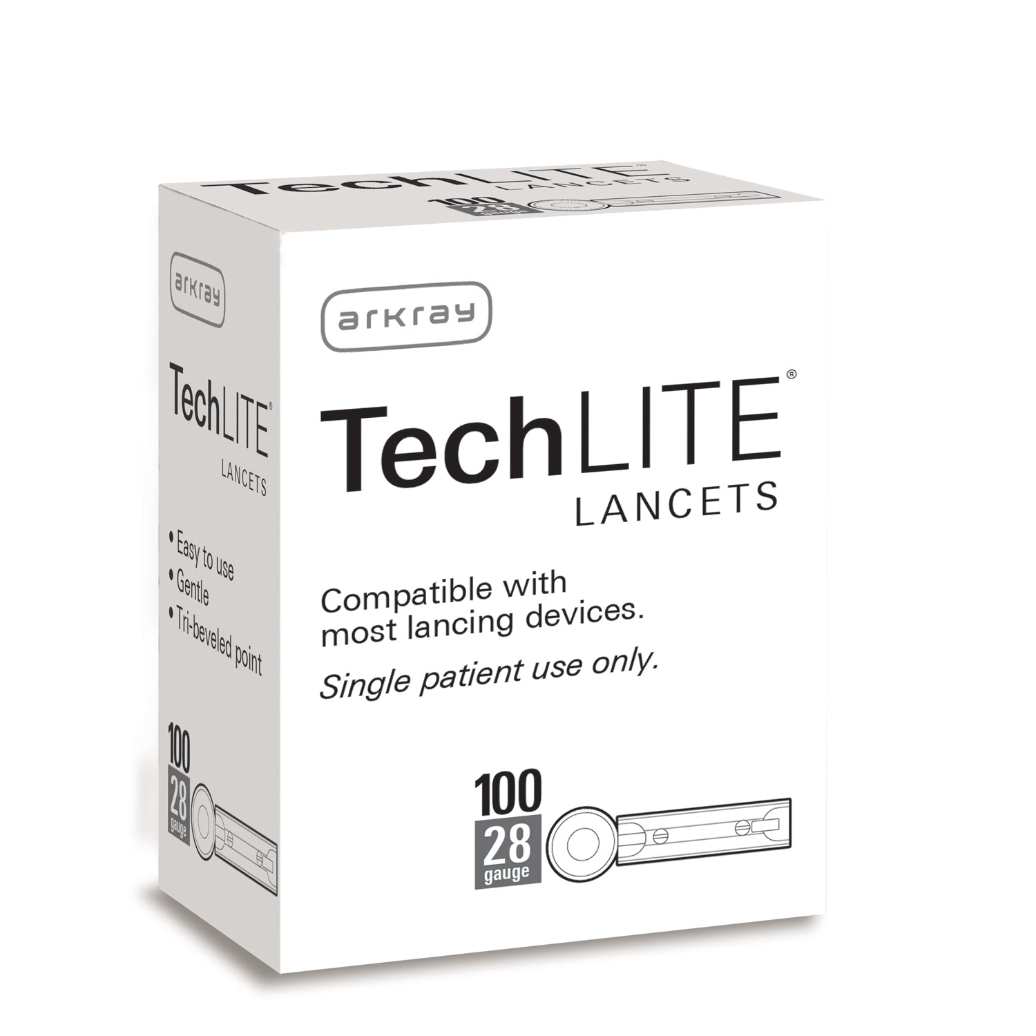 Lancet, 28G, 100/bx