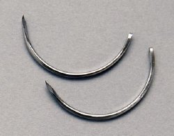 Needle, 1/2 Circle, Trocar Point, Mayo, Catgut, .056x1.95, Sterile, 2/pch, 72pches/bx (US Only) (Not Available For Sale into Canada)