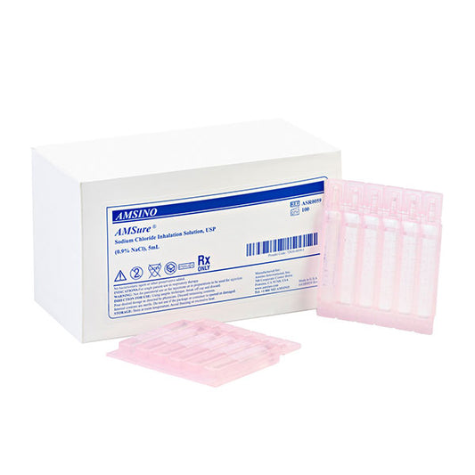 Sodium Chloride Inhalation Solution, 0.9% USP, 5ml, 1000/cs
