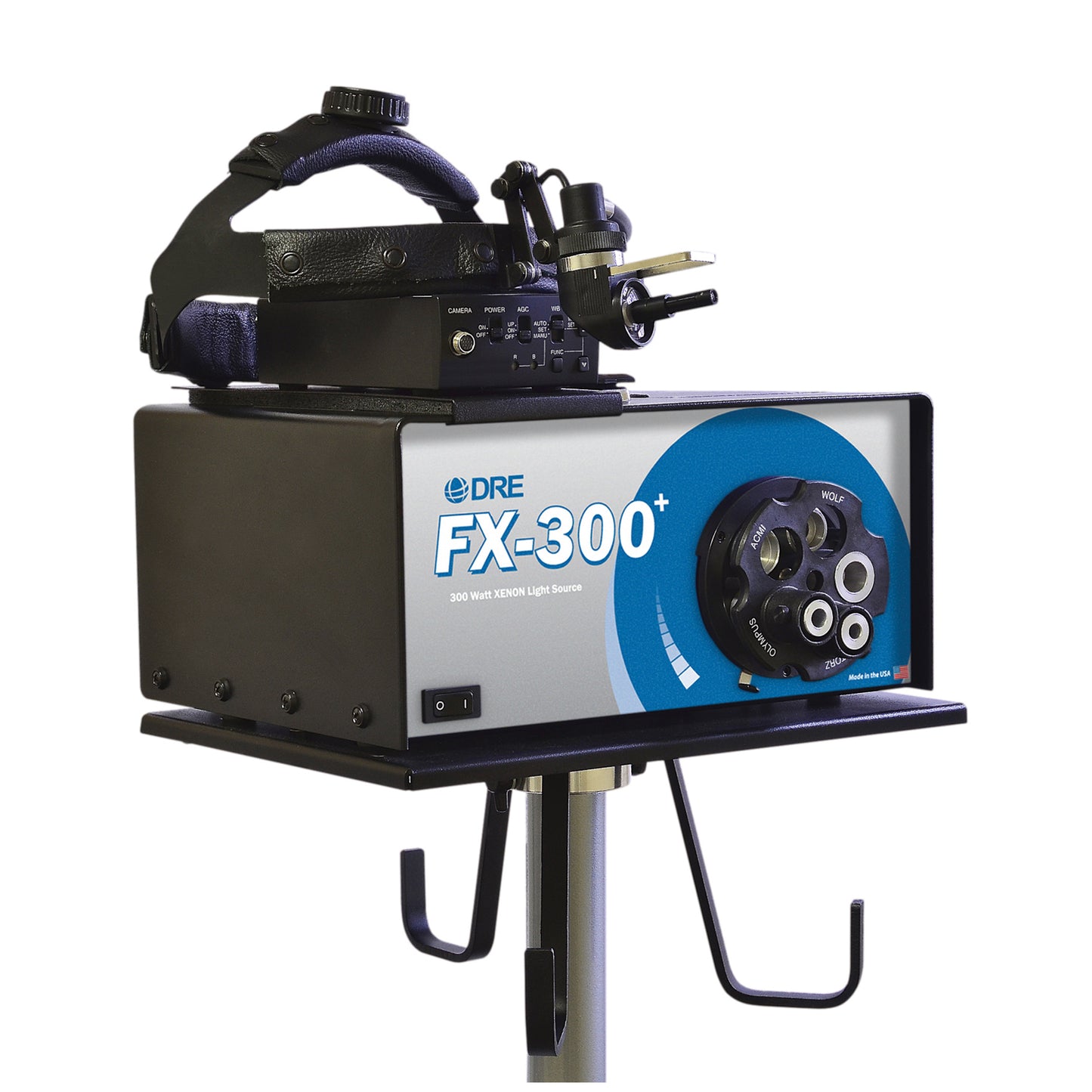 FX 300+ Xenon Light Source, Headlight with F/O Cable, Stand (DROP SHIP ONLY) (Freight Terms are Prepaid & Add to Invoice-Contact Vendor for Specifics)