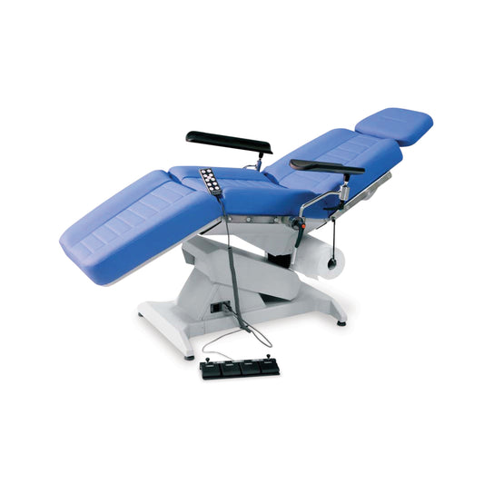Milano T50 Power procedure table, NEW with 2 year warranty, includes hand and foot control. Available in several upholstery colors.