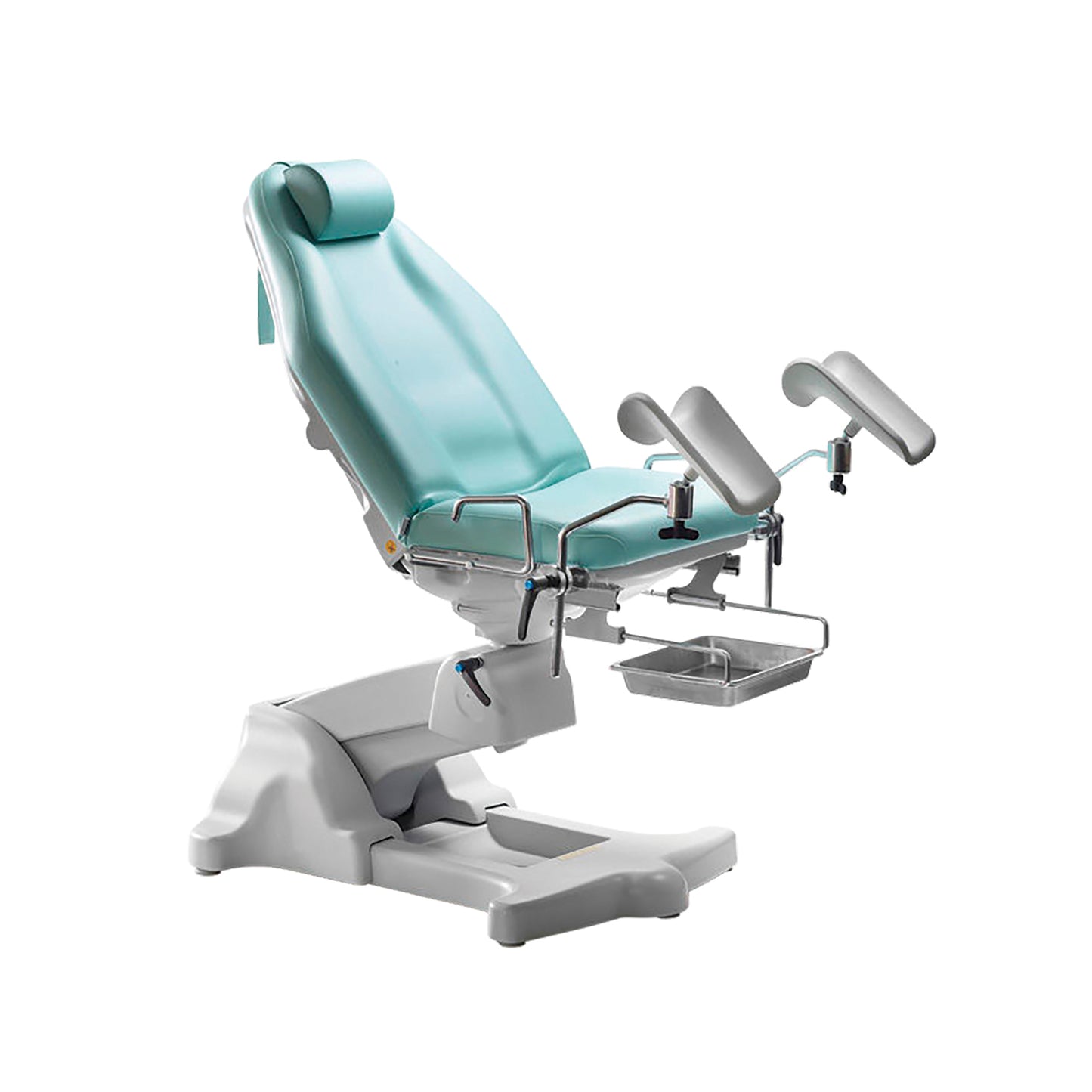 Milano OB20 OB/GYN Power procedure chair. NEW with 2 year warranty, knee crutches and foot control included. Available in several upholstery colors.
