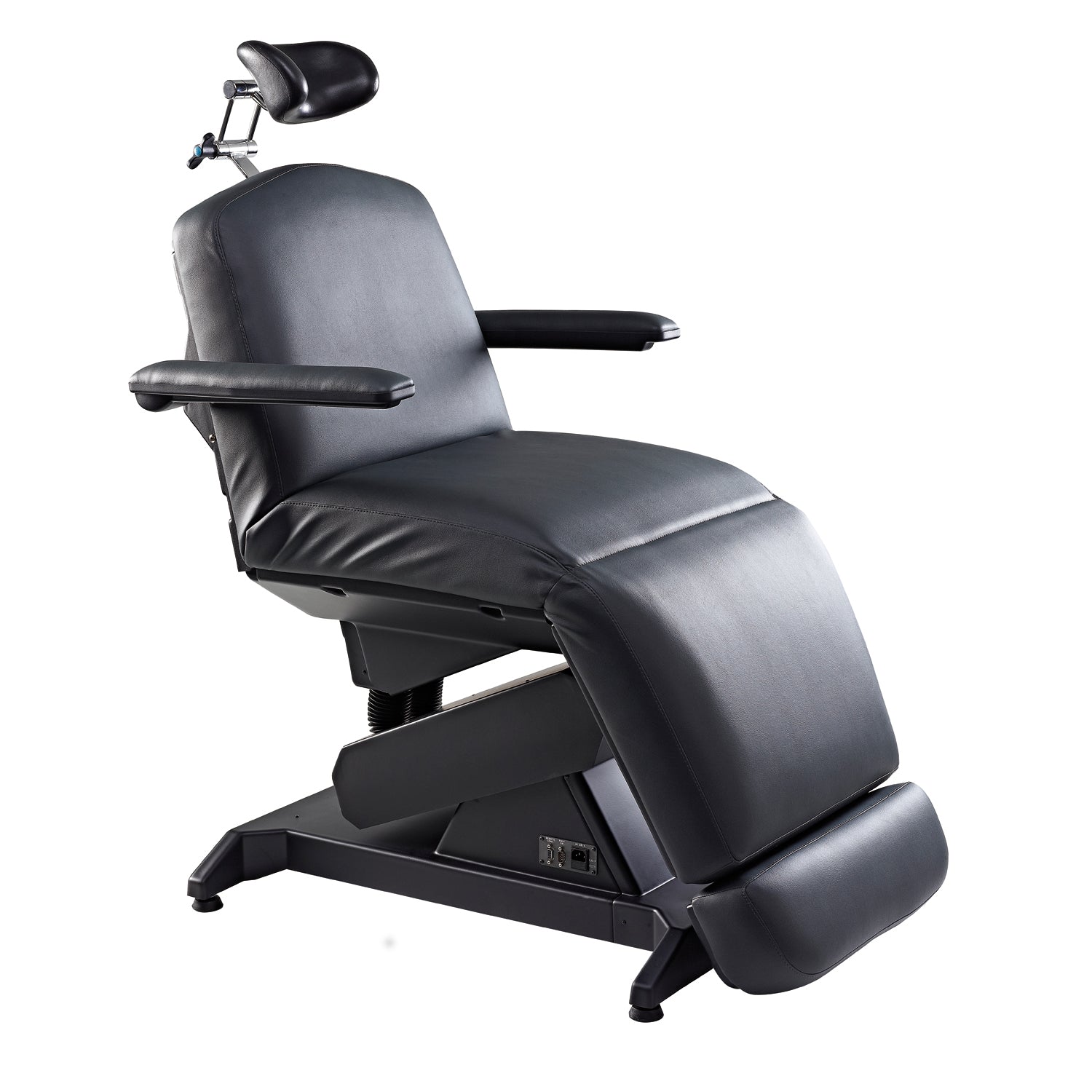Milano H50 Hair Transplant power procedure chair. Two headrests and thicker mattress pad for patient comfort during long procedures. NEW with 2 year warranty.