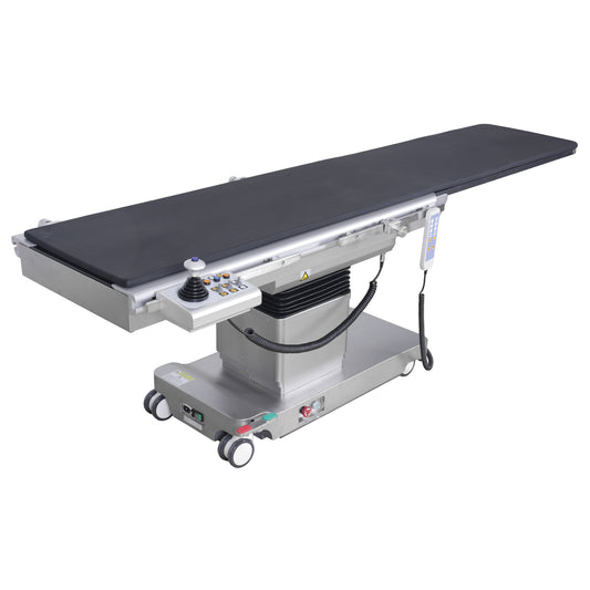 Delphi CF Vascular Floating Top C-Arm Table. apid positioning via the following table motions: height, lateral tilt, Trendelenburg, longitudinal travel, lateral travel.  NEW with 1 year warranty
