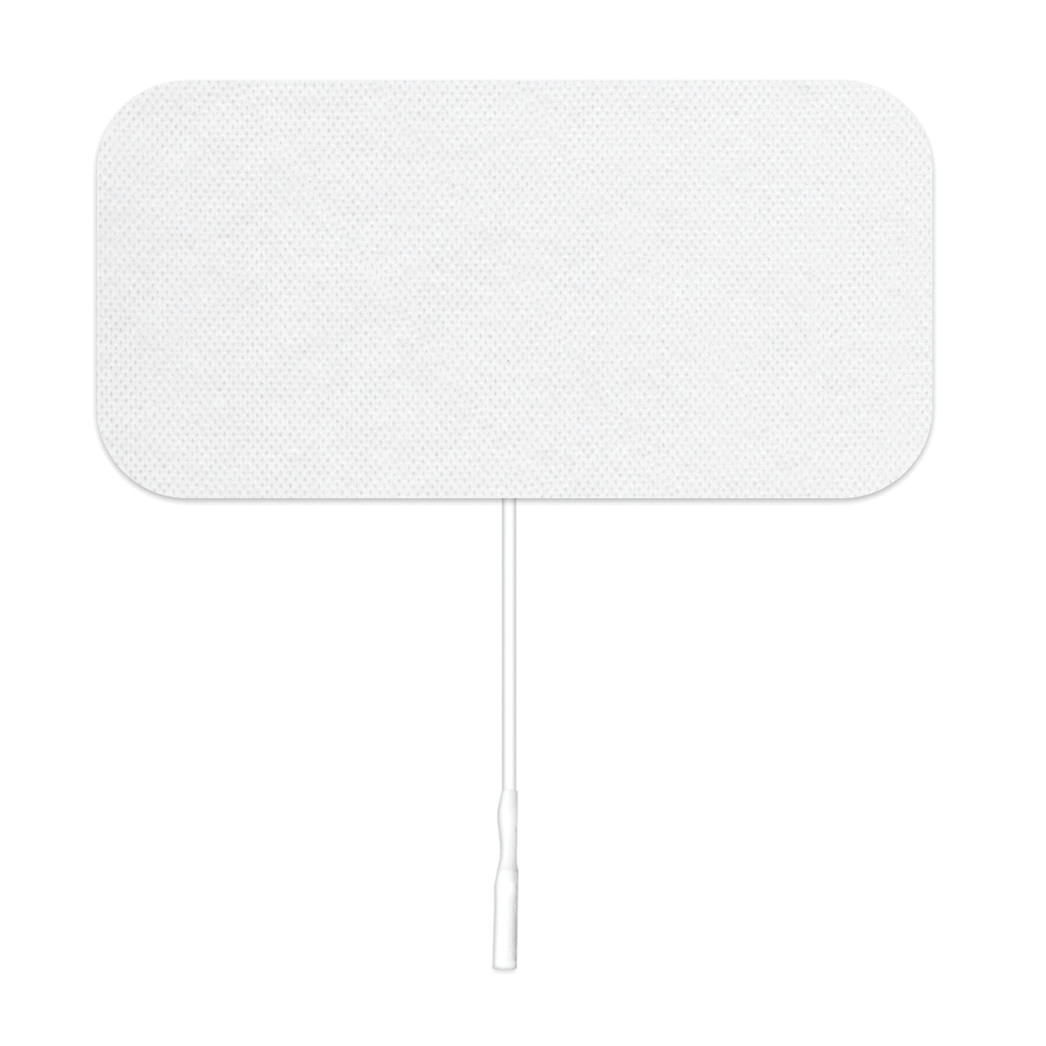 ValuTrode X Electrode, White Fabric Top, 2" x 4" Rectangle, 4/pk, 10 pk/bg, 1 bg/cs (091949)