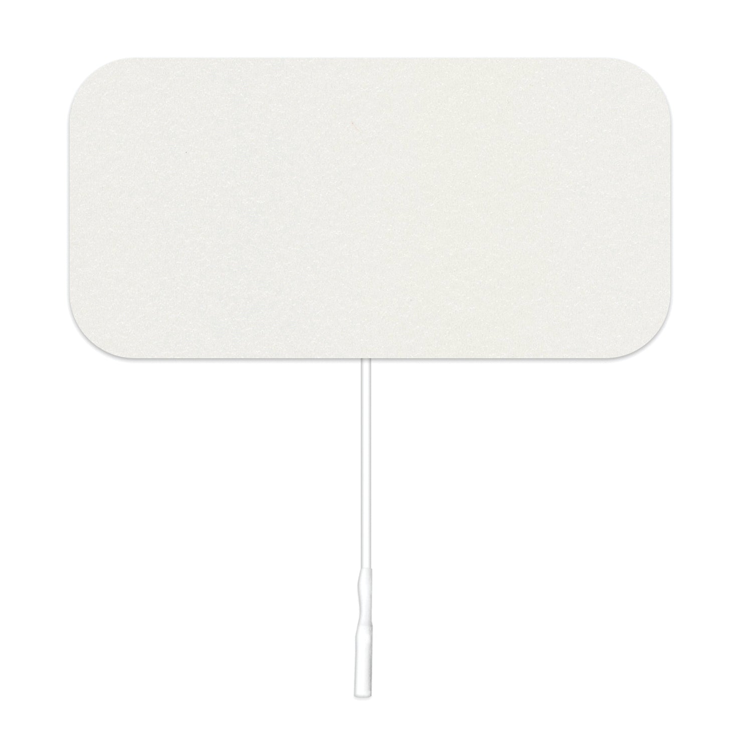 ValuTrode X Electrode, White Foam Top, 2" x 4" Rectangle, 4/pk, 10 pk/bg, 1 bg/cs (091950)