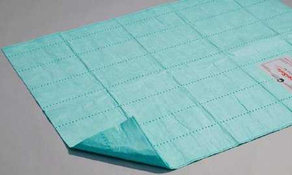 Floor Mat, w/out Fluid Barrier Backing, Green, Low Level of Fluid, 28" x 40", 30/cs (US Only) (Not Available For Sale into Canada)