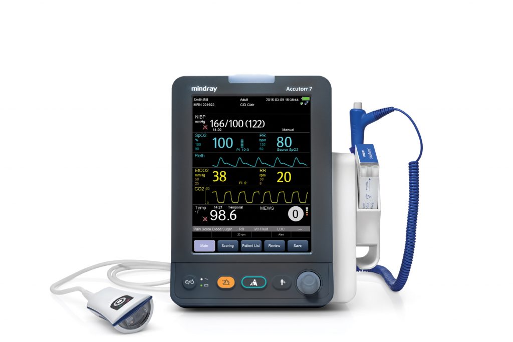 Accutorr 7, Nellcor Oximax Spo2,  Smartemp, Non-Invasive Blood Pressure and Pulse Rate Sales BOM (Battery Not Included) (Continental US Only) (DROP SHIP ONLY) (Pricing Subject to Change without Notice)