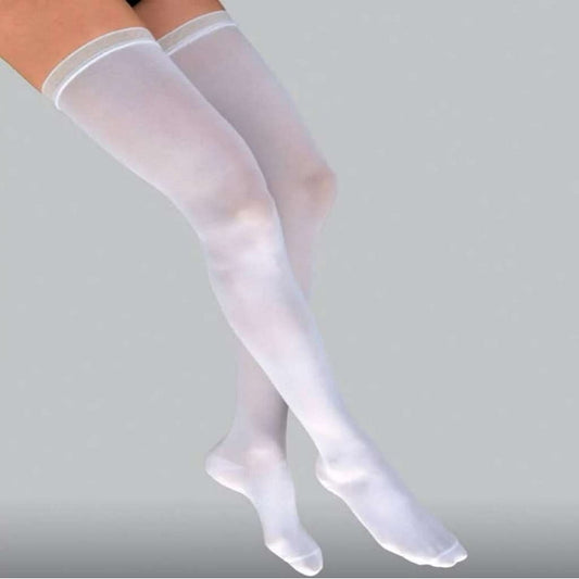 Activa Anti-Embolism Stocking, 18 Thigh High, Closed Toe, Beige, X-large (Continental US Only)