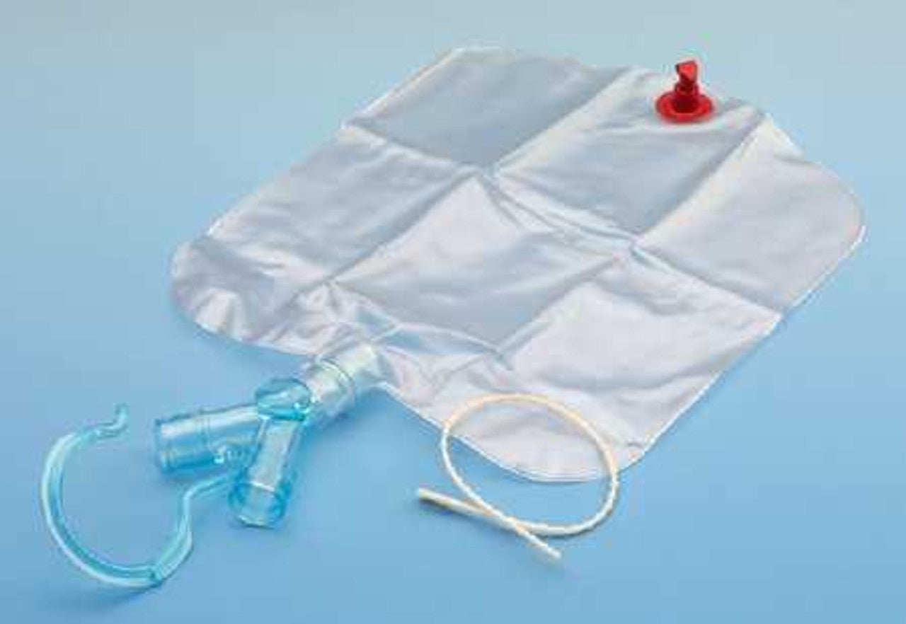 Aerosol Drainage Bag, "Y" Unit w/out Safety Valve, 2 L, 50/cs (US Only) (To Be DISCONTINUED)