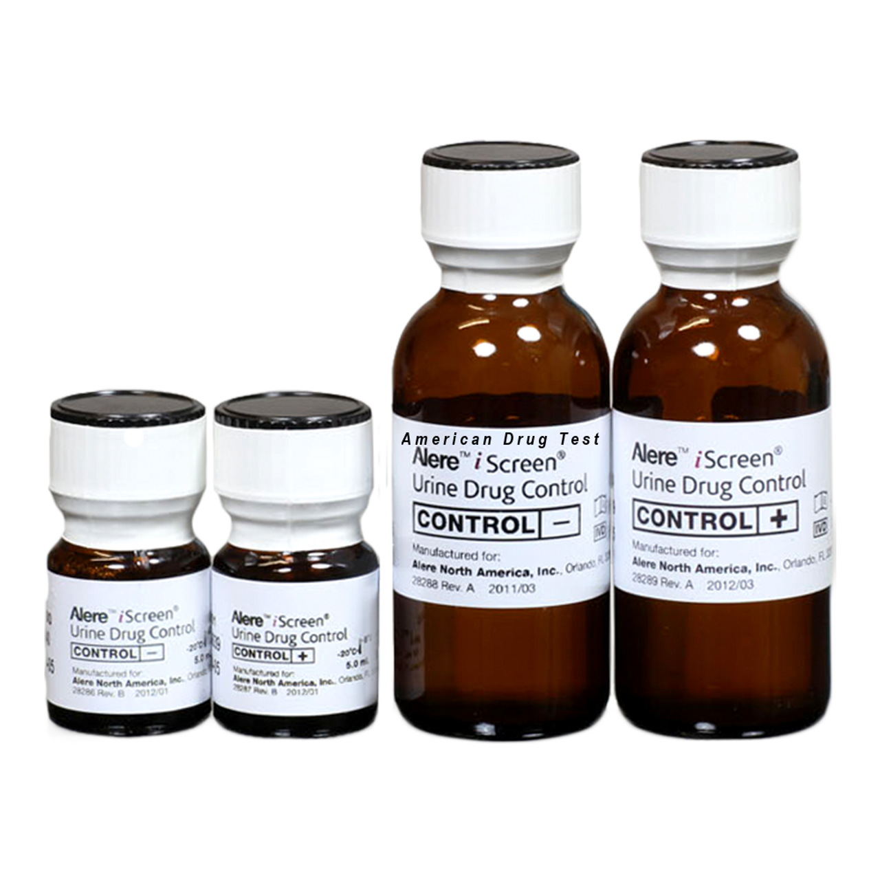 Urine Drug Control Kit Includes: 20mL Positive Vial & 20mL Negative Vial (US Only) (Refrigerated - Expedited Shipment Required) (Ships on ice)