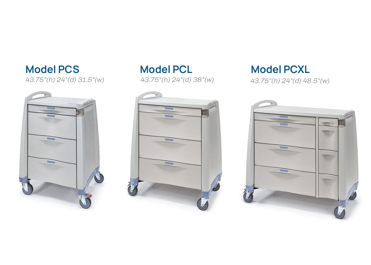 Cart, Medication, VE6PC, Core, AW (DROP SHIP ONLY)