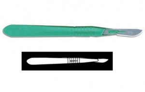 Scalpel, Size 20, Non-Sterile, 100/bx, 5 bx/cs (US Only) (Not Available For Sale into Canada)