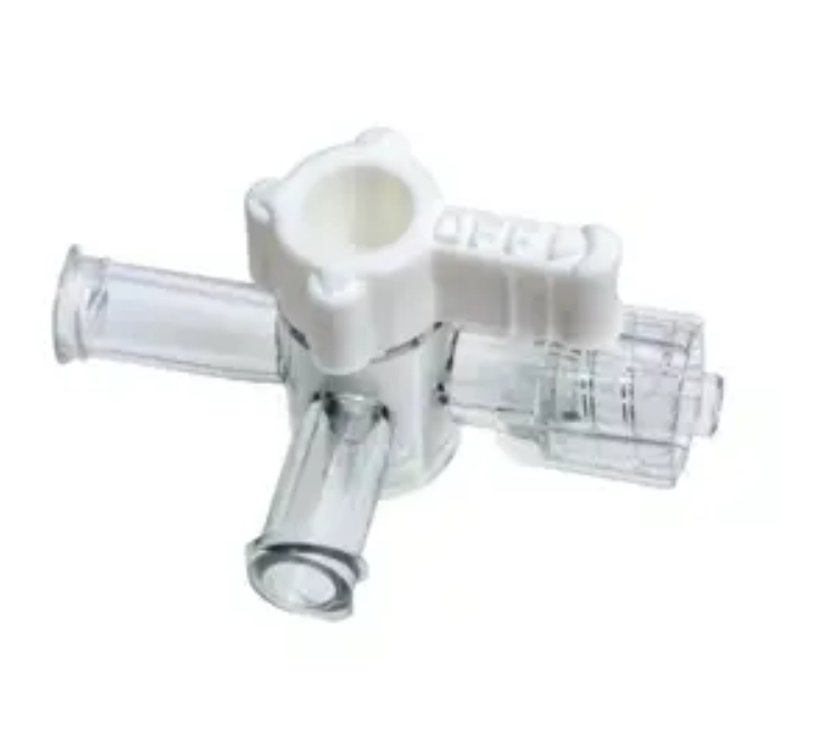 Four-Way Stopcock, High Flow, 100/bx (Rx) (Continental US+HI Only)