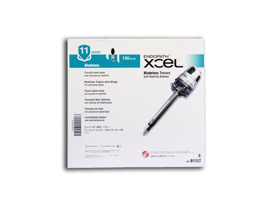 ENDOPATH XCEL Bladeless Trocar, Stability Sleeve, 11mm, 100mm Length, 6/bx (Continental US Only)