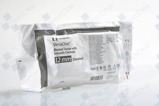 Bladed Trocar, 12 mm, with Smooth Cannula, 100mm, 6/bx (Continental US Only)
