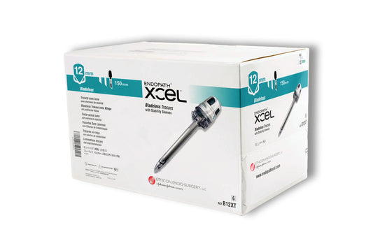 ENDOPATH XCEL Bladeless Trocar, Stability Sleeve, 12mm, 150mm Length, 6/bx (Continental US Only)