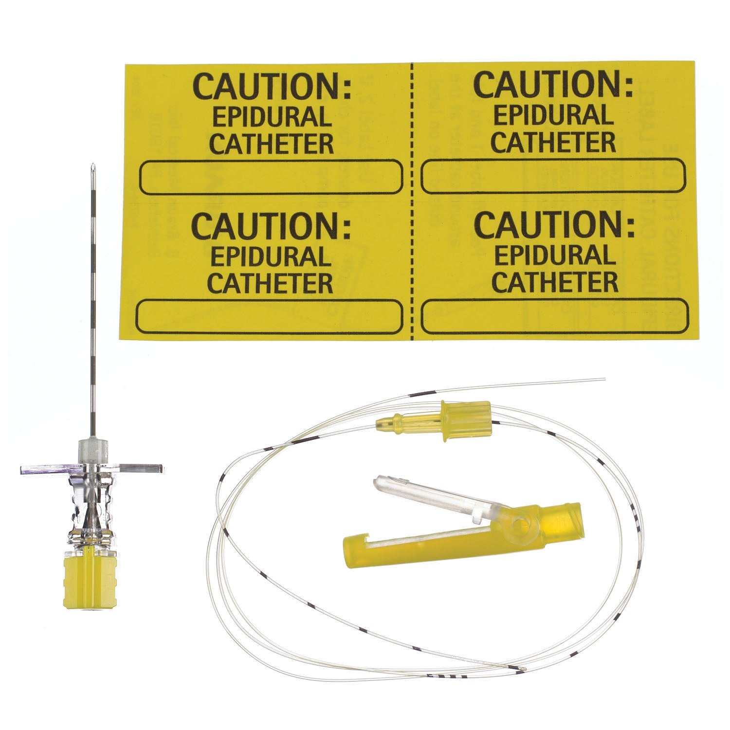 Tuohy Needle, 20G x 2", 24G Closed Tip PERIFIX ONE Pediatric Catheter, Fix Lateral Side Ports, Catheter Connector & Threading Assist Guide, 12/cs (Rx) (Continental US+HI Only)