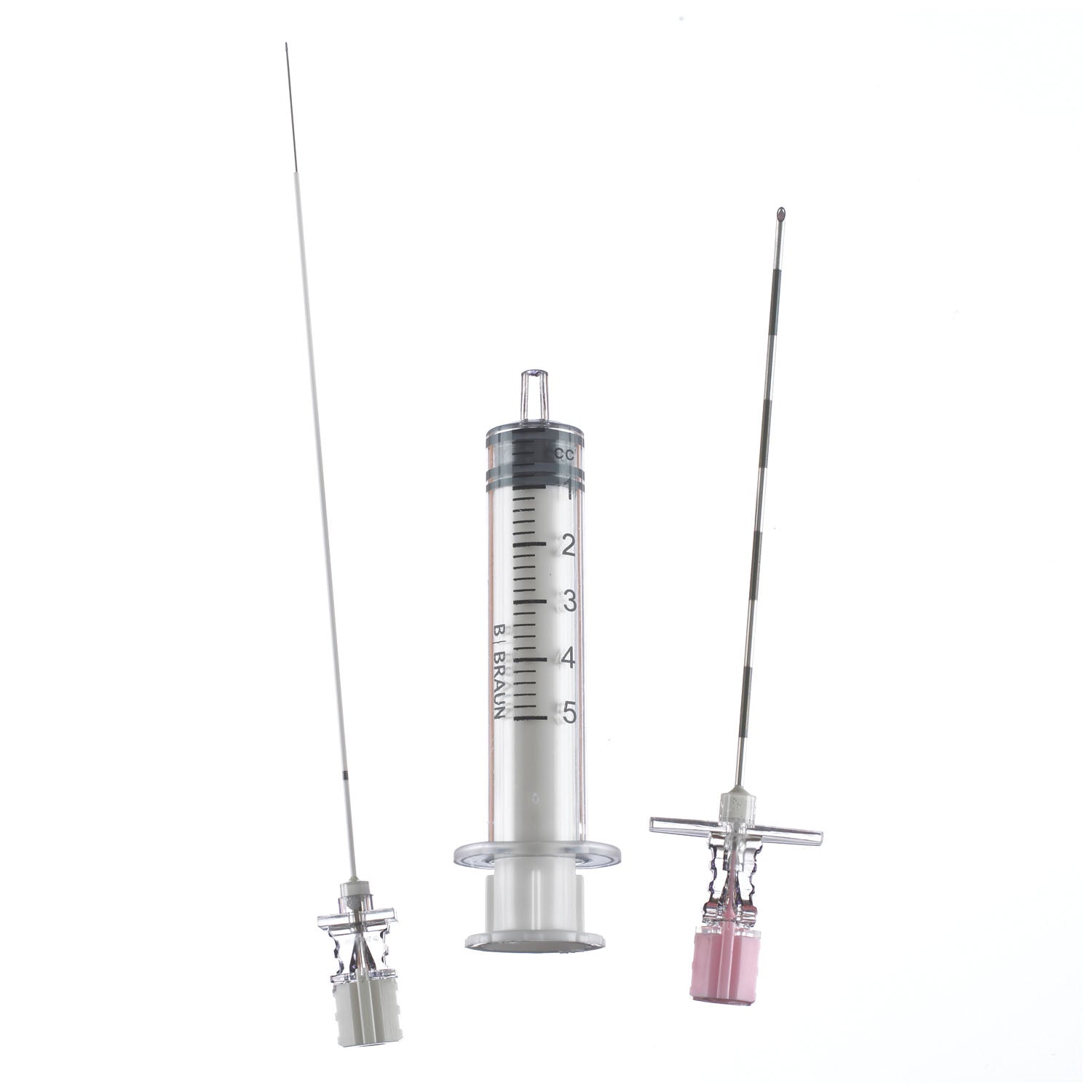 Combined Spinal/ Epidural Set, 18G x 3_" Tuohy Needle, Backeye Lumen, 27G x 5" PENCAN Pencil Point Needle, Centering Sleeve, 5cc Clear Plastic Syringe, 12/cs (Rx) (Item is Non-Returnable) (Continental US+HI Only, Excluding IN and ND)