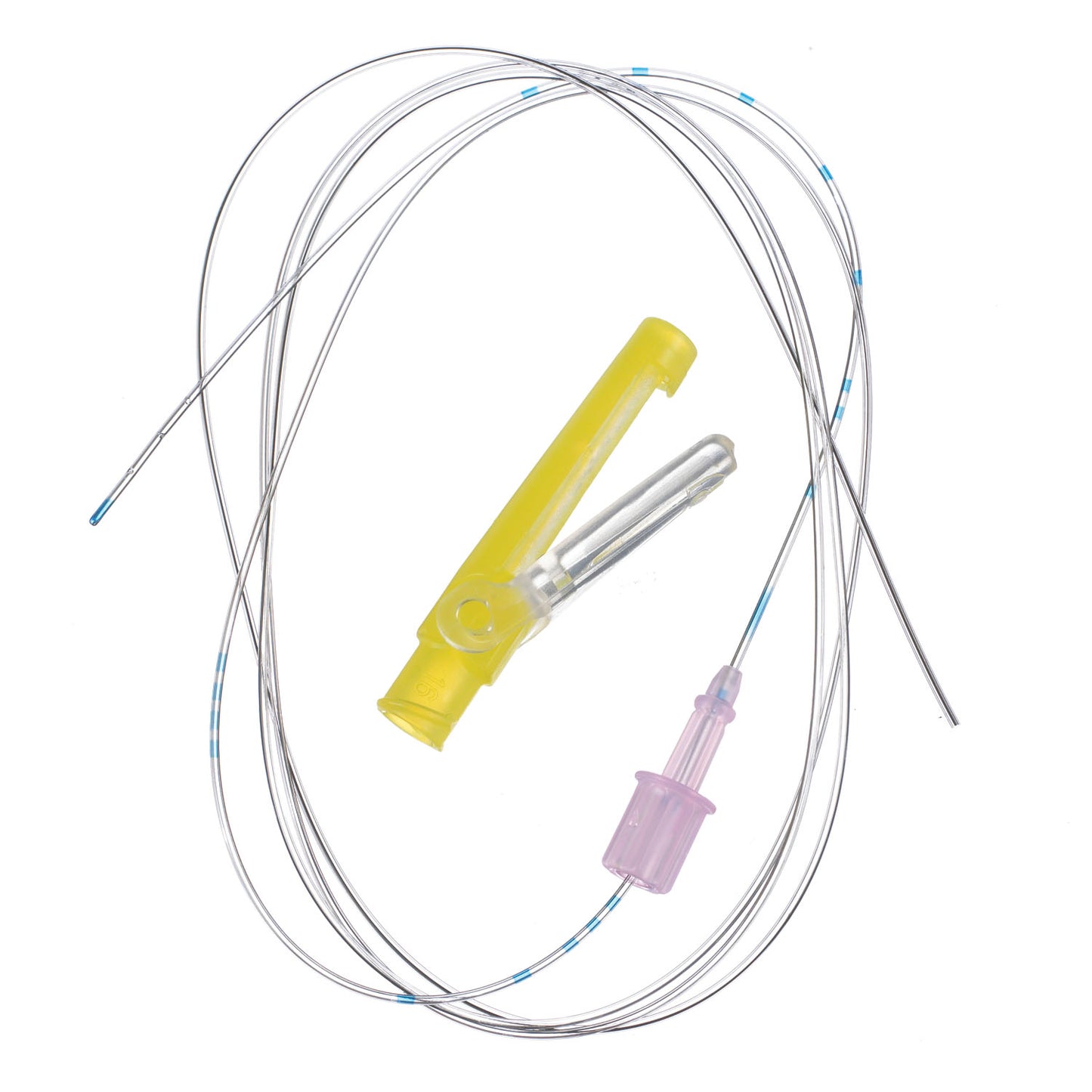 Polyamide Soft Tip Catheter, 20G x 100 cm, Closed Tip & 3 Lateral Side Ports, Catheter Connector & Threading Assist Guide, 25/cs (Rx) (Continental US+HI Only)