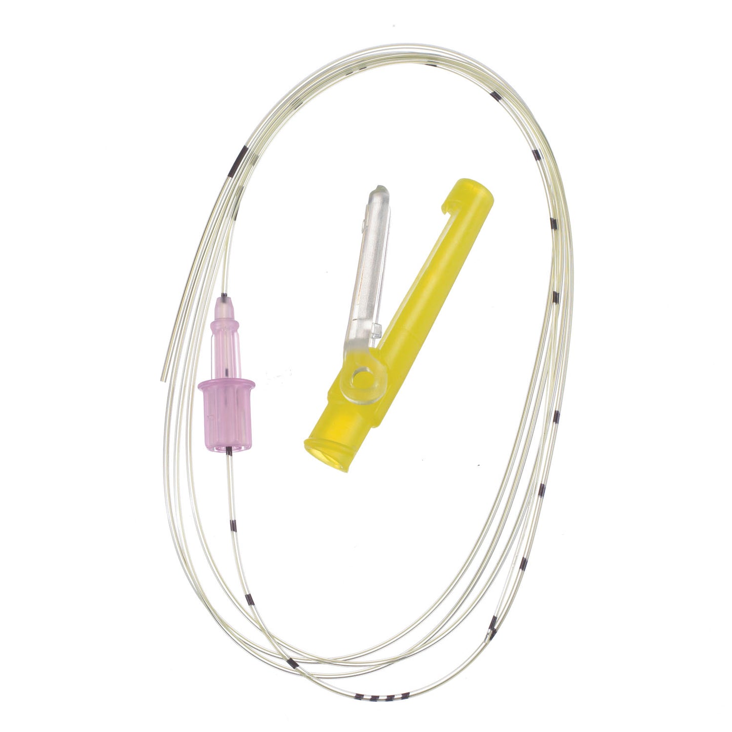 Polyamide/ Polyurethane Catheter, 20G x 100 cm, Closed Tip & Lateral Side Ports, Catheter Connector & Threading Assist Guide, 25/cs (Rx) (Continental US+HI Only)