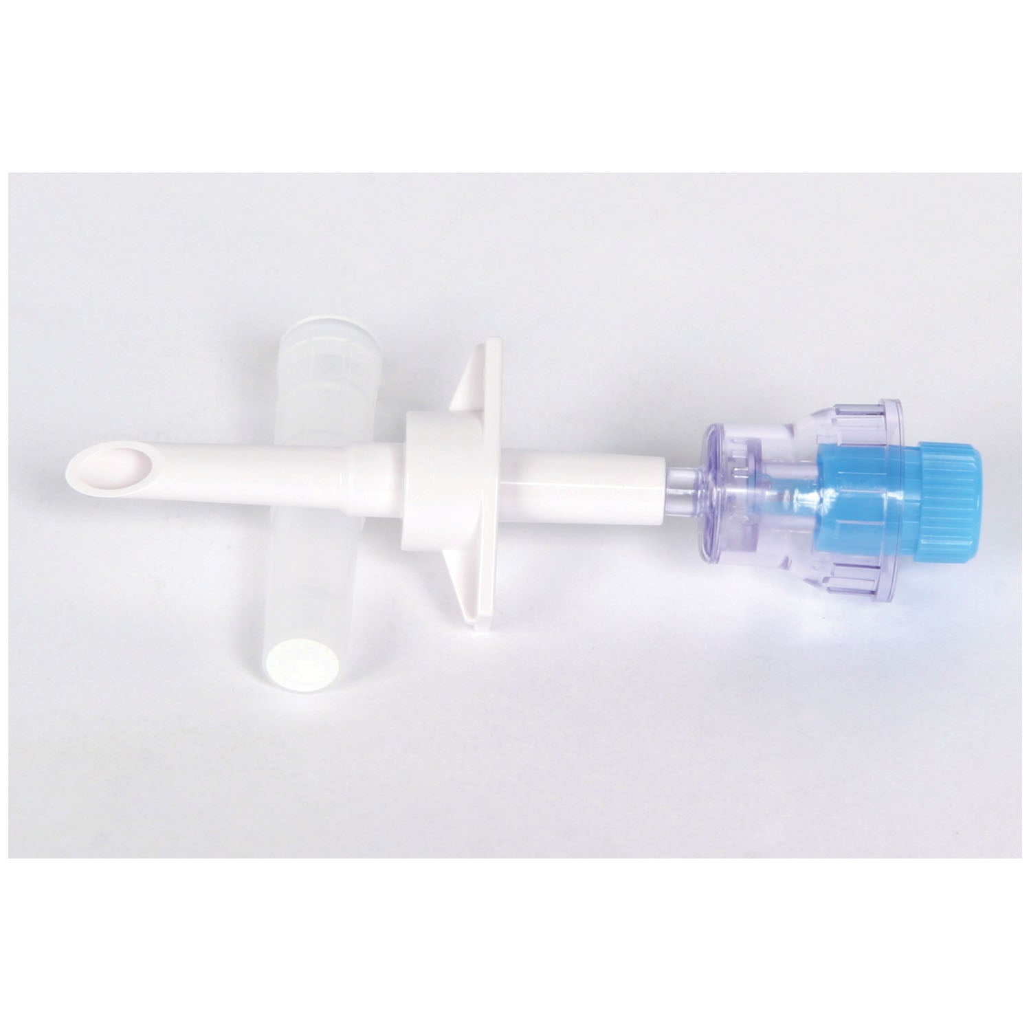 Non-Vented Dispensing Pin, SAFSITE Valve, Luer Slip Connector, Automatic 2-Way Valve For Aspiration or Injection of Medication From Inverted Bags or Semi-Rigid Plastic Containers, DEHP & Latex Free (LF), 50/cs (Rx) (Item is Non-Returnable) (Continental US+HI Only, Excluding IN and ND) (Item on Manufacturer Backorder - Inventory Limited when Available)