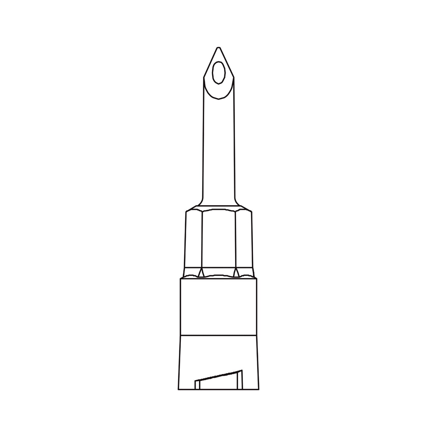 MICRO-PIN Non-Vented, Single Use Dispensing Pin For Withdrawal or Injection of Medication From Rubber-Stopper Vials, 100/cs (Rx) (Item is Non-Returnable) (Continental US+HI Only, Excluding IN and ND)
