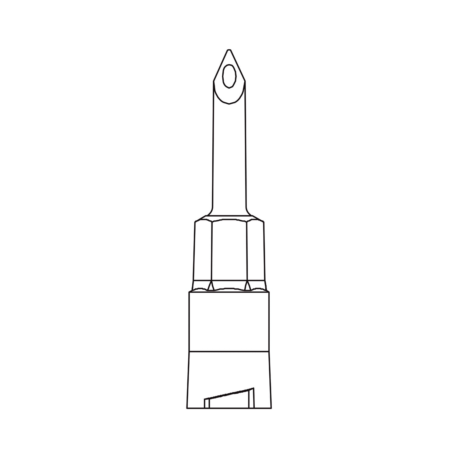 MICRO-PIN Non-Vented, Single Use Dispensing Pin For Withdrawal or Injection of Medication From Rubber-Stopper Vials, 100/cs (Rx) (Item is Non-Returnable) (Continental US+HI Only, Excluding IN and ND)